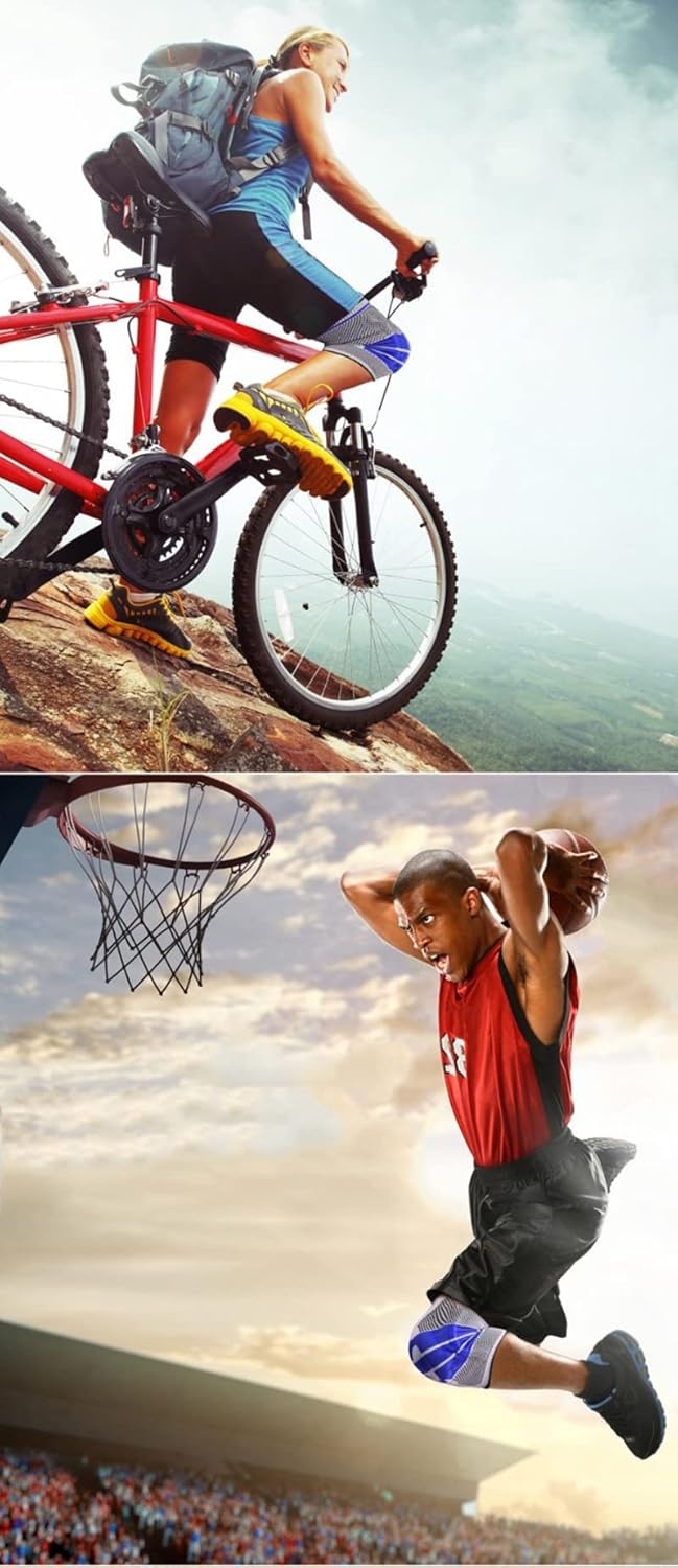 Rodilleras 1pcs tejido 3D con almohadilla L/XL - additional image 4