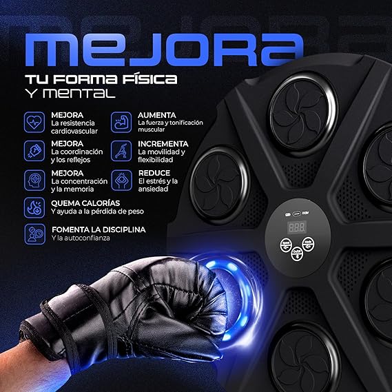 PowerBox IQ Maquina de Boxeo Inteligente + Regalo Gratis
